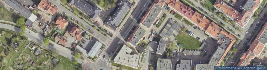 Zdjęcie satelitarne Przedsiębiorstwo Handlowo Usługowe Duet Sikorska