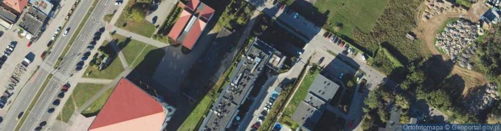 Zdjęcie satelitarne Przedsiębiorstwo Handlowo Usługowe e-Fect Agnieszka Ziemann