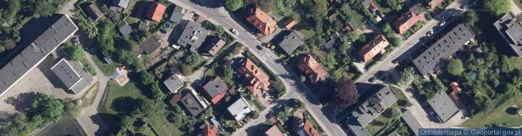 Zdjęcie satelitarne Przedsiębiorstwo Handlowo Usługowe Elba