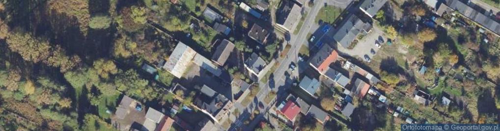 Zdjęcie satelitarne Przedsiębiorstwo Handlowo - Usługowe Euro - Hurt Zbigniew Marańda