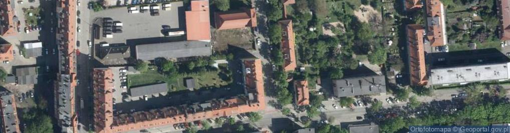 Zdjęcie satelitarne Przedsiębiorstwo Handlowo - Usługowe Format Piotr Kumiec
