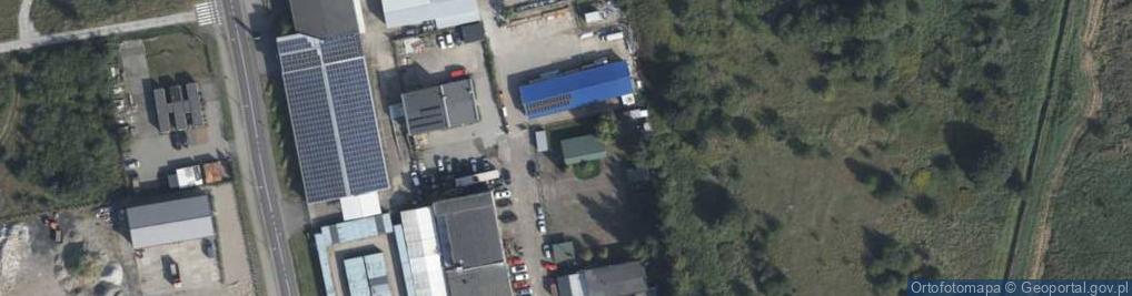 Zdjęcie satelitarne Przedsiębiorstwo Handlowo Usługowe Galex