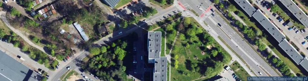 Zdjęcie satelitarne Przedsiębiorstwo Handlowo Usługowe Groges