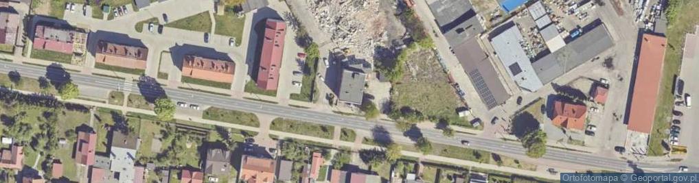 Zdjęcie satelitarne Przedsiębiorstwo Handlowo Usługowe Gryf