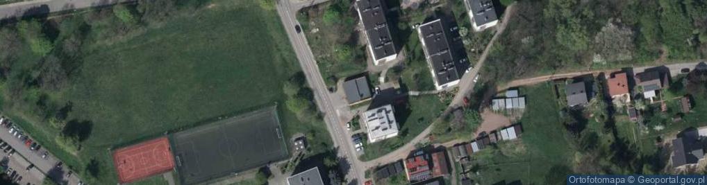 Zdjęcie satelitarne Przedsiębiorstwo Handlowo- Usługowe Heltex Helena Gwóźdź