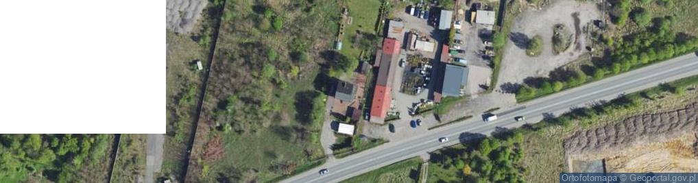 Zdjęcie satelitarne Przedsiębiorstwo Handlowo-Usługowe i Transportowe :Agrocentrum Zbigniew Bieńkowski