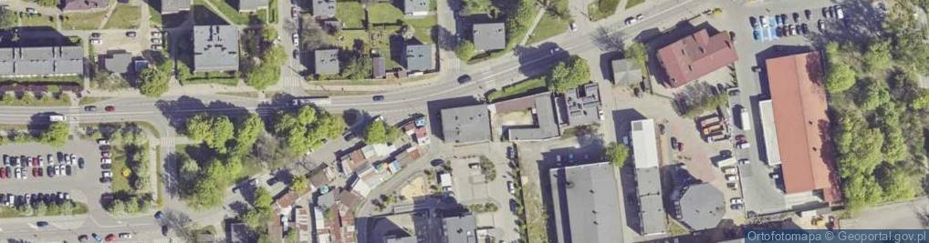 Zdjęcie satelitarne Przedsiębiorstwo Handlowo Usługowe Infox Plaza Andrzej Skowroński Daniel