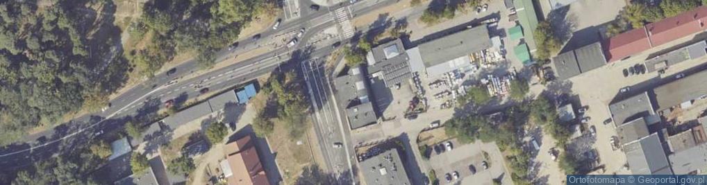 Zdjęcie satelitarne Przedsiębiorstwo Handlowo Usługowe Instalhurt Marek Sól Romuald Wróblewicz