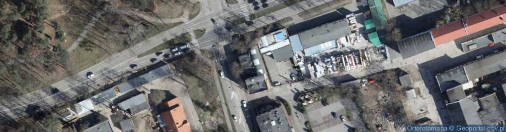 Zdjęcie satelitarne Przedsiębiorstwo Handlowo Usługowe Instalhurt