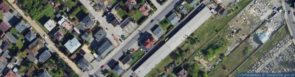 Zdjęcie satelitarne Przedsiębiorstwo Handlowo-Usługowe Inter-Sat Opałka Jacek