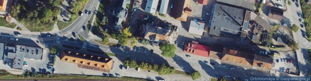 Zdjęcie satelitarne Przedsiębiorstwo Handlowo Usługowe Interstyl Moszczyński Szoka