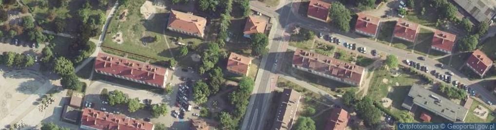 Zdjęcie satelitarne Przedsiębiorstwo Handlowo-Usługowe Jacek Rybka