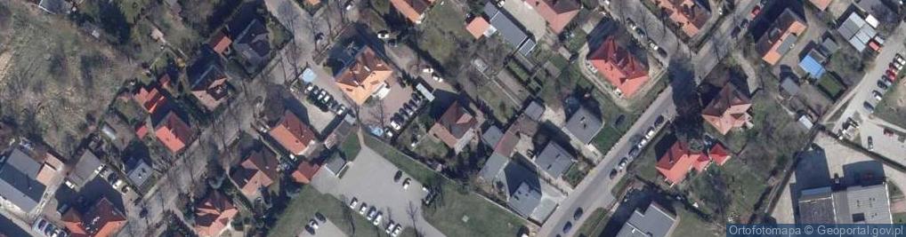 Zdjęcie satelitarne Przedsiębiorstwo Handlowo-Usługowe Jackauto Ewa Dąbrowska