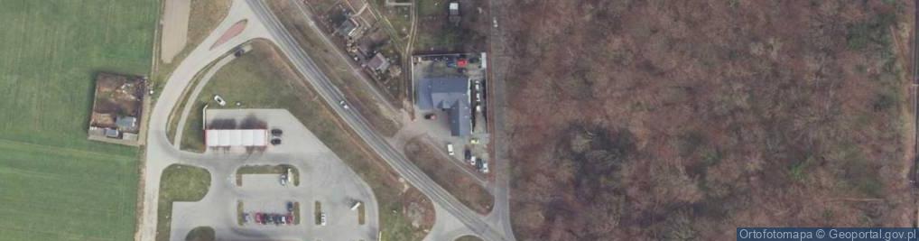Zdjęcie satelitarne Przedsiębiorstwo Handlowo Usługowe Kaf
