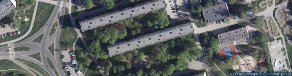 Zdjęcie satelitarne Przedsiębiorstwo Handlowo Usługowe KD