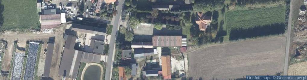 Zdjęcie satelitarne Przedsiębiorstwo Handlowo- Usługowe Komotex Monika Krawiec