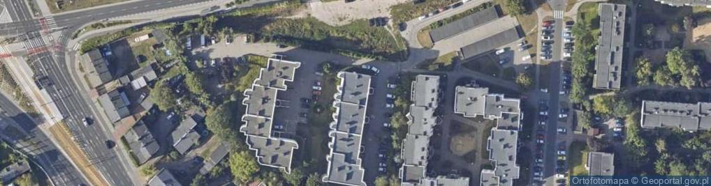 Zdjęcie satelitarne Przedsiębiorstwo Handlowo Usługowe Komprestor Bis