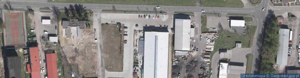 Zdjęcie satelitarne Przedsiębiorstwo Handlowo-Usługowe Kontakt Mosiądz Aleksander