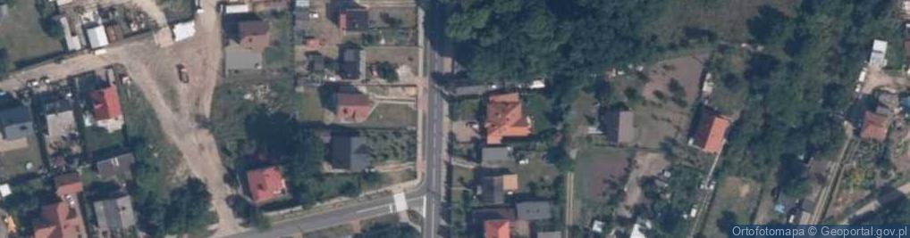 Zdjęcie satelitarne Przedsiębiorstwo Handlowo Usługowe Krecik Romuald Kapusta Krystyna Kapusta