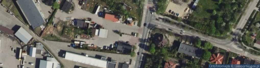 Zdjęcie satelitarne Przedsiębiorstwo Handlowo - Usługowe Krystyna Sobierajska