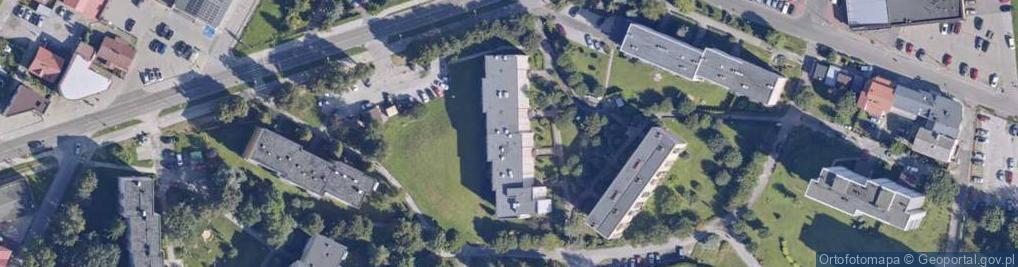 Zdjęcie satelitarne Przedsiębiorstwo Handlowo Usługowe Lena