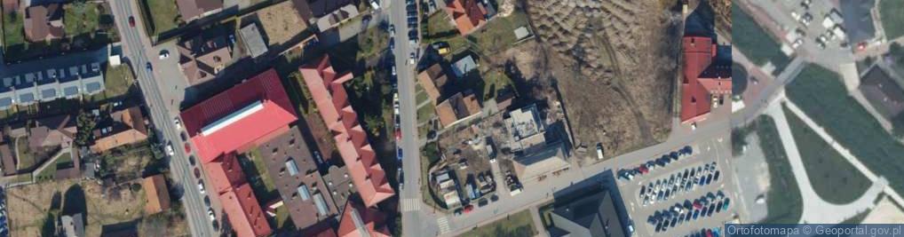 Zdjęcie satelitarne Przedsiębiorstwo Handlowo Usługowe Lukanet