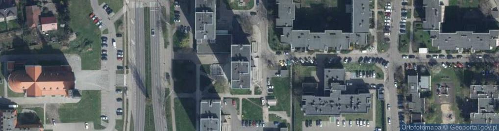 Zdjęcie satelitarne Przedsiębiorstwo Handlowo-Usługowe Łukasz Żurawiecki
