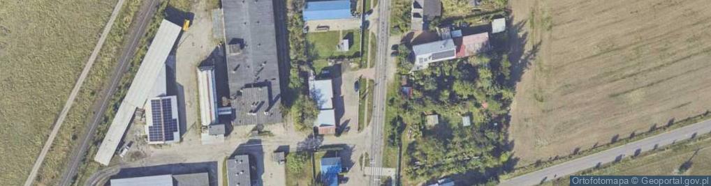 Zdjęcie satelitarne Przedsiębiorstwo Handlowo Usługowe Margum
