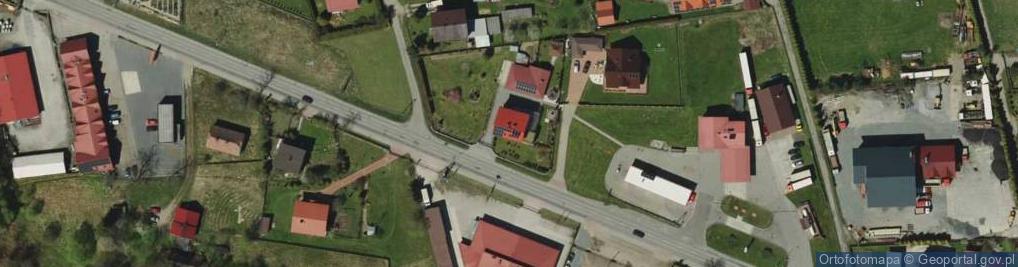 Zdjęcie satelitarne Przedsiębiorstwo Handlowo Usługowe Maria Krakowińska