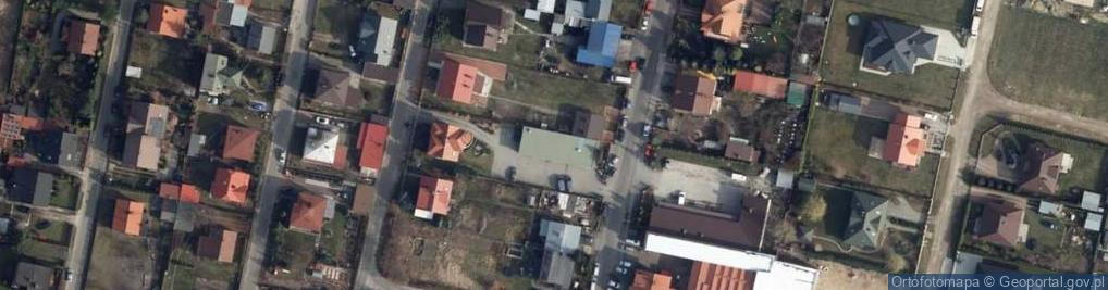 Zdjęcie satelitarne Przedsiębiorstwo Handlowo Usługowe Matbud Poroszewska