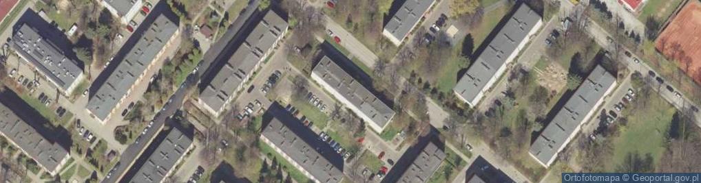 Zdjęcie satelitarne Przedsiębiorstwo Handlowo Usługowe Mated