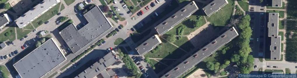 Zdjęcie satelitarne Przedsiębiorstwo Handlowo Usługowe Mawix