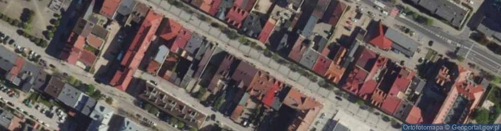 Zdjęcie satelitarne Przedsiębiorstwo Handlowo Usługowe MDM