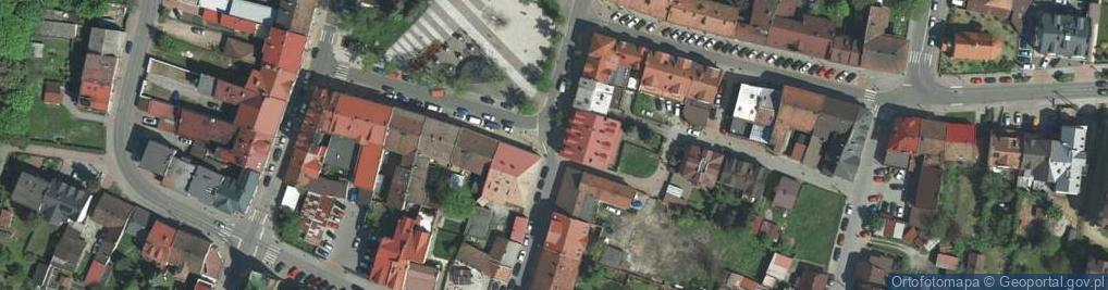 Zdjęcie satelitarne Przedsiębiorstwo Handlowo Usługowe MG