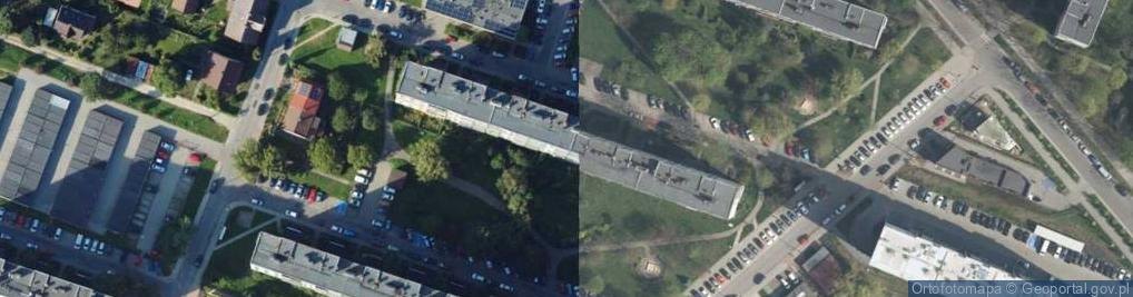 Zdjęcie satelitarne Przedsiębiorstwo Handlowo Usługowe Mikrus