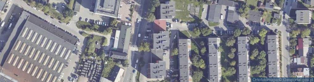 Zdjęcie satelitarne Przedsiębiorstwo Handlowo - Usługowe MKN Krzysztof Nowak