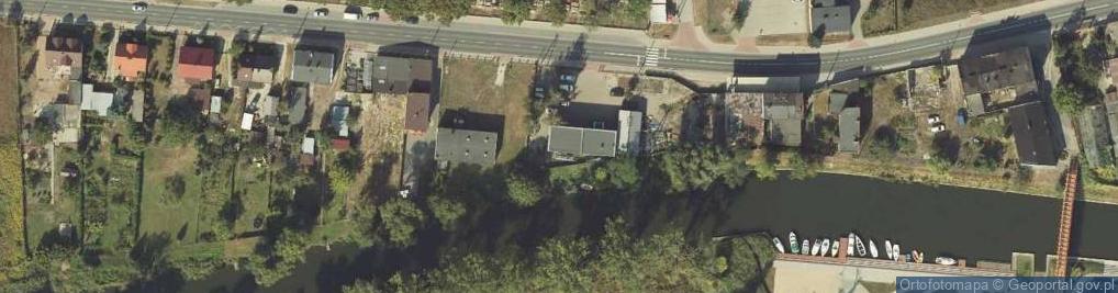 Zdjęcie satelitarne Przedsiębiorstwo Handlowo Usługowe Młyn Barcin w Likwidacji