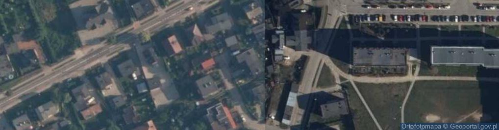 Zdjęcie satelitarne Przedsiębiorstwo Handlowo-Usługowe Nomad Kowalak Marcin