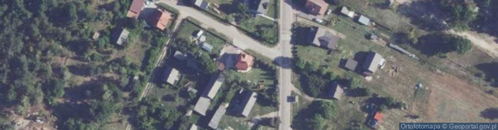Zdjęcie satelitarne Przedsiębiorstwo Handlowo - Usługowe Omega Robert Adam Żebrowski