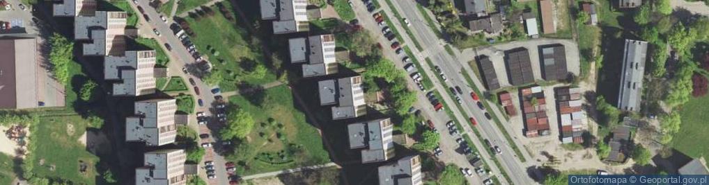 Zdjęcie satelitarne Przedsiębiorstwo Handlowo Usługowe Omega