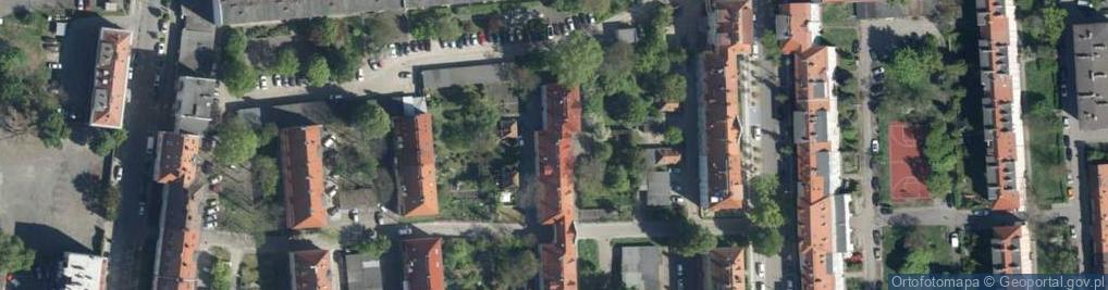 Zdjęcie satelitarne Przedsiębiorstwo Handlowo-Usługowe Oskar Jan Dudek