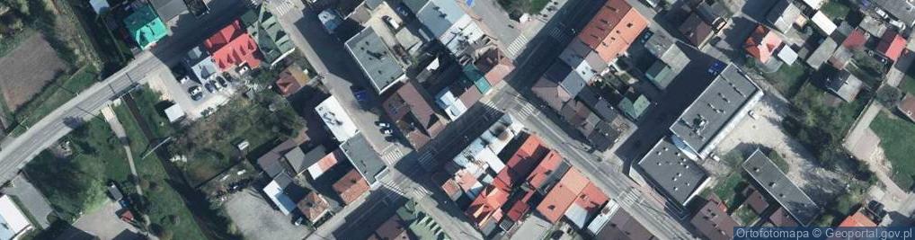 Zdjęcie satelitarne Przedsiębiorstwo Handlowo-Usługowe Panorama Monika Maliszewska