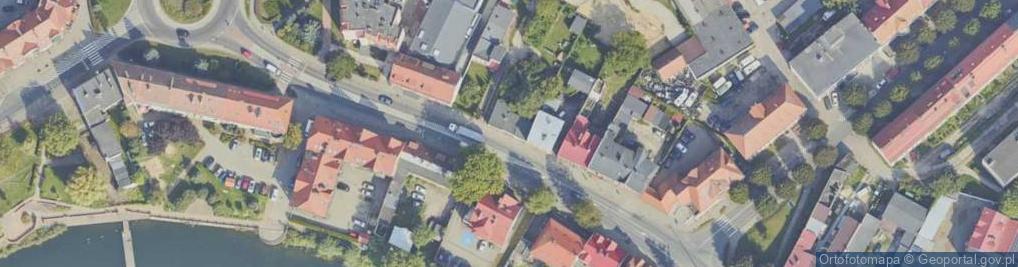 Zdjęcie satelitarne Przedsiębiorstwo Handlowo Usługowe Papirus Profesjonalne Wyposażanie Biur Krzysztof Zygmunt Kuś