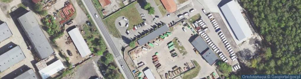 Zdjęcie satelitarne Przedsiębiorstwo Handlowo Usługowe Partner Grzegorz Samek Paweł Skurzyński