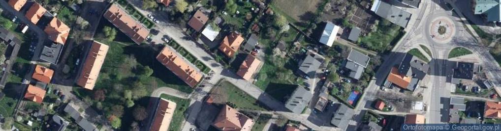 Zdjęcie satelitarne Przedsiębiorstwo Handlowo-Usługowe "Rak" Grzyb Marzena