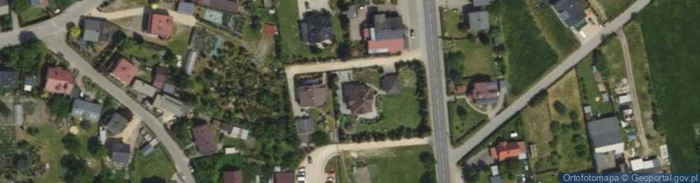Zdjęcie satelitarne Przedsiębiorstwo Handlowo Usługowe Raster