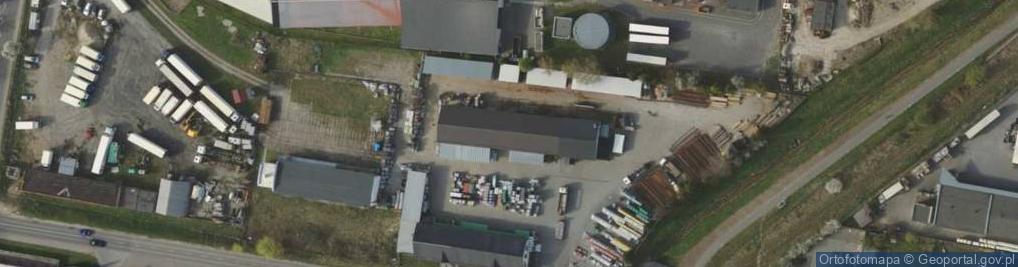 Zdjęcie satelitarne Przedsiębiorstwo Handlowo-Usługowe Rolstal Ewa Preuss
