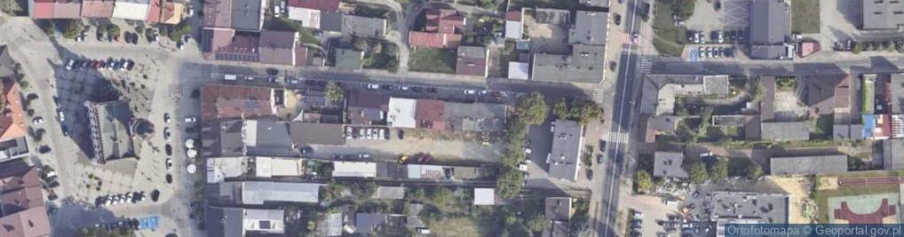 Zdjęcie satelitarne Przedsiebiorstwo Handlowo Usługowe Romex Roman Zagórski