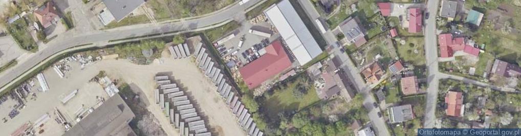 Zdjęcie satelitarne Przedsiębiorstwo Handlowo-Usługowe Róża Zenon Wójtowicz