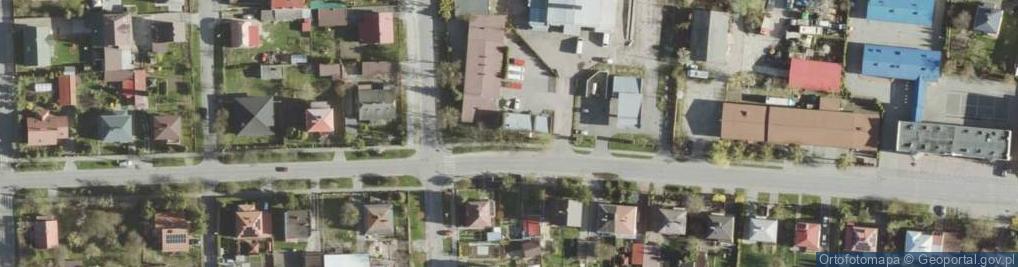 Zdjęcie satelitarne Przedsiębiorstwo Handlowo Usługowe Rubin